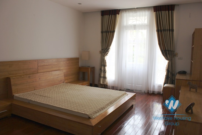 High quality villa for rent in Ciputra, Tay Ho, Hanoi. The land area is 320 sqm, three floors. Price for rent 3700 USD/month